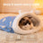 Avocado design semi closed pet sleeping bag, view 3