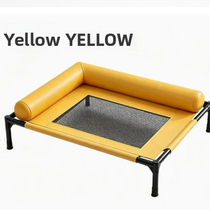 Elevated Mesh Pet Bed, Breathable Raised Cot for Dogs and Cats