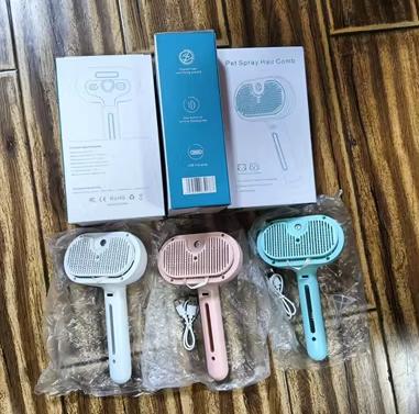 Needle Spray Comb for Cats and Dogs, Anti-Static Mist Grooming Brush