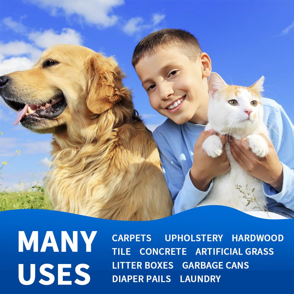 Enzyme Pet Odour Remover Spray for Bedding, Carpets and Sofas