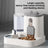 Cat-Ear Pet Feeder Bowl with Anti-Tip Base and Large Capacity for Cats and Dogs