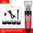 USB Rechargeable Pet Hair Clipper with Ceramic Blade and Attachments