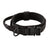 Tactical nylon dog collar and lead in olive and black, view 5