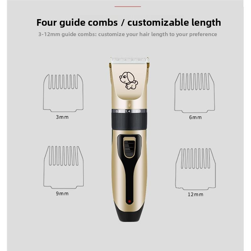 Rechargeable Pet Hair Clipper for Dogs and Cats, Body Hair Trimming