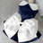 Navy princess wedding dress for dogs, in Navy Blue, image 3