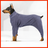 Fleece lined four leg dog hoodie, available in 2 colours, image 1