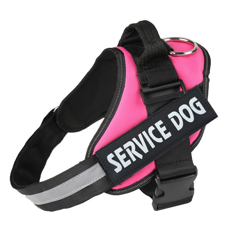Colourful no choke dog harness and lead set for puppies to large dogs