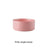 Raised glazed ceramic pet bowl on a stand in pastel yellow, view 26