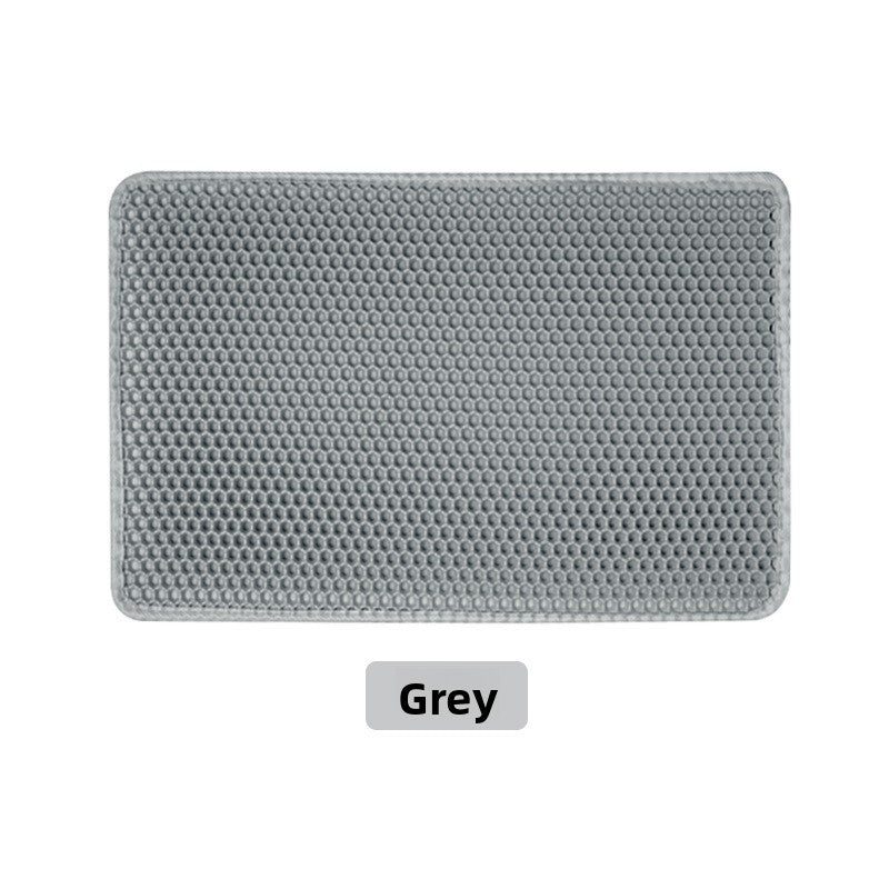 Large Waterproof EVA Cat Litter Mat, Leak-Proof Floor Pad