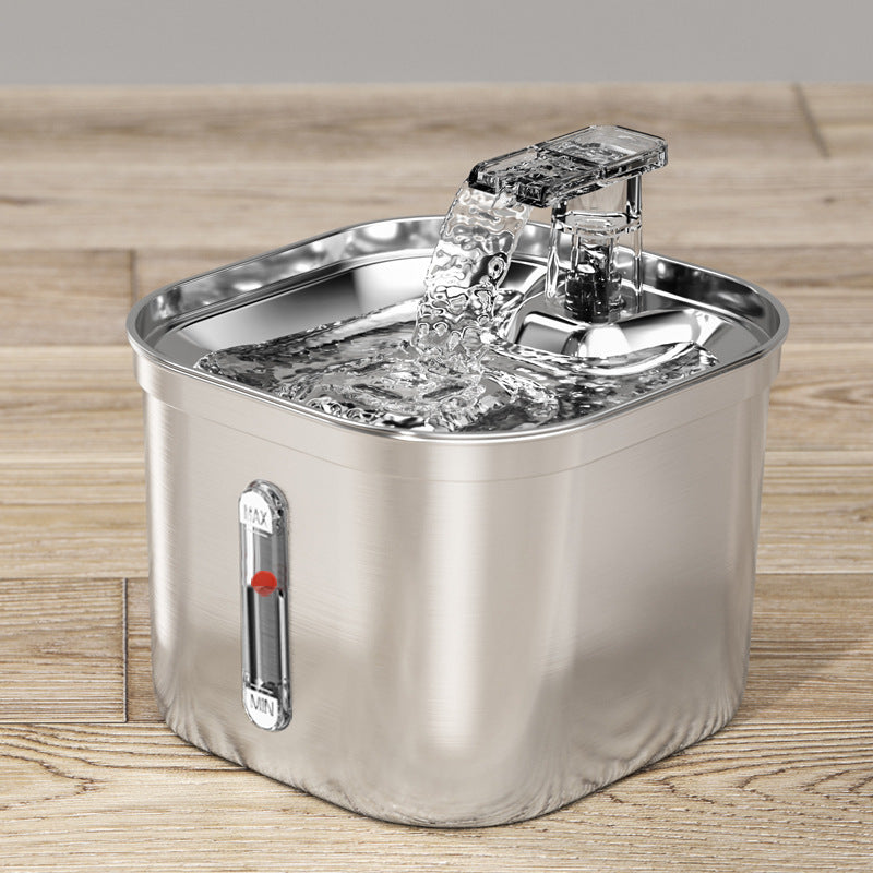 Automatic 2L Pet Water Dispenser with 304 Stainless Steel, Quiet Pump and Layered Filter