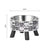 Elevated Pet Food Bowl with Stainless Steel Insert
