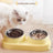 Slant Mouth Anti-knock Water Bowl Cat Food Bowl Pet Supplies