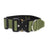 Tactical dog collar with control handle, available from Pet Royale UK