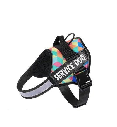 Reflective dog harness and lead set, ideal for everyday use