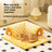Plush cat tunnel bed with removable cover, detail photo 4