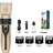 Cordless Pet Hair Clipper with Upgraded Ceramic Blade and Combs
