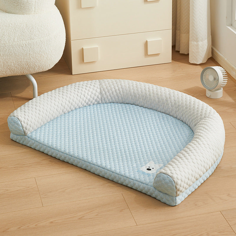 Removable washable dog bed with sponge filling, detail photo 5