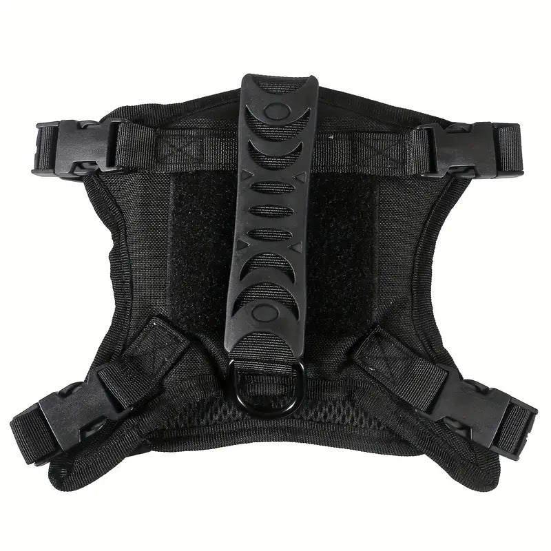 Tactical MOLLE cat harness vest in nylon, product image 6