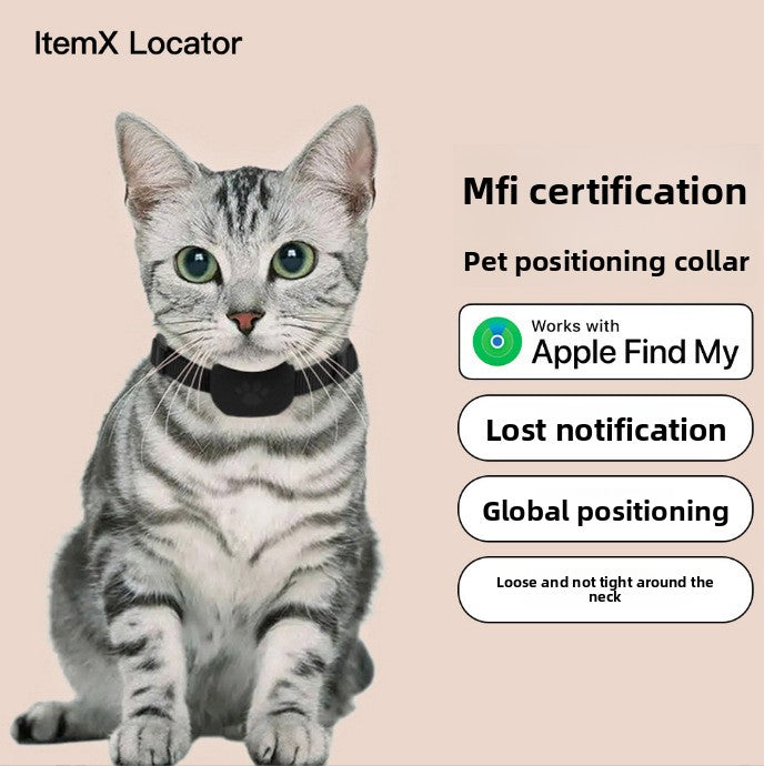Small Bluetooth pet locator in silicone cover for collars, product image 1