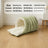 Flannel sleeping bag cat bed with enclosed design, photo 8 of 33