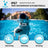 Wireless Dog Fence System with Rechargeable Receiver Collar