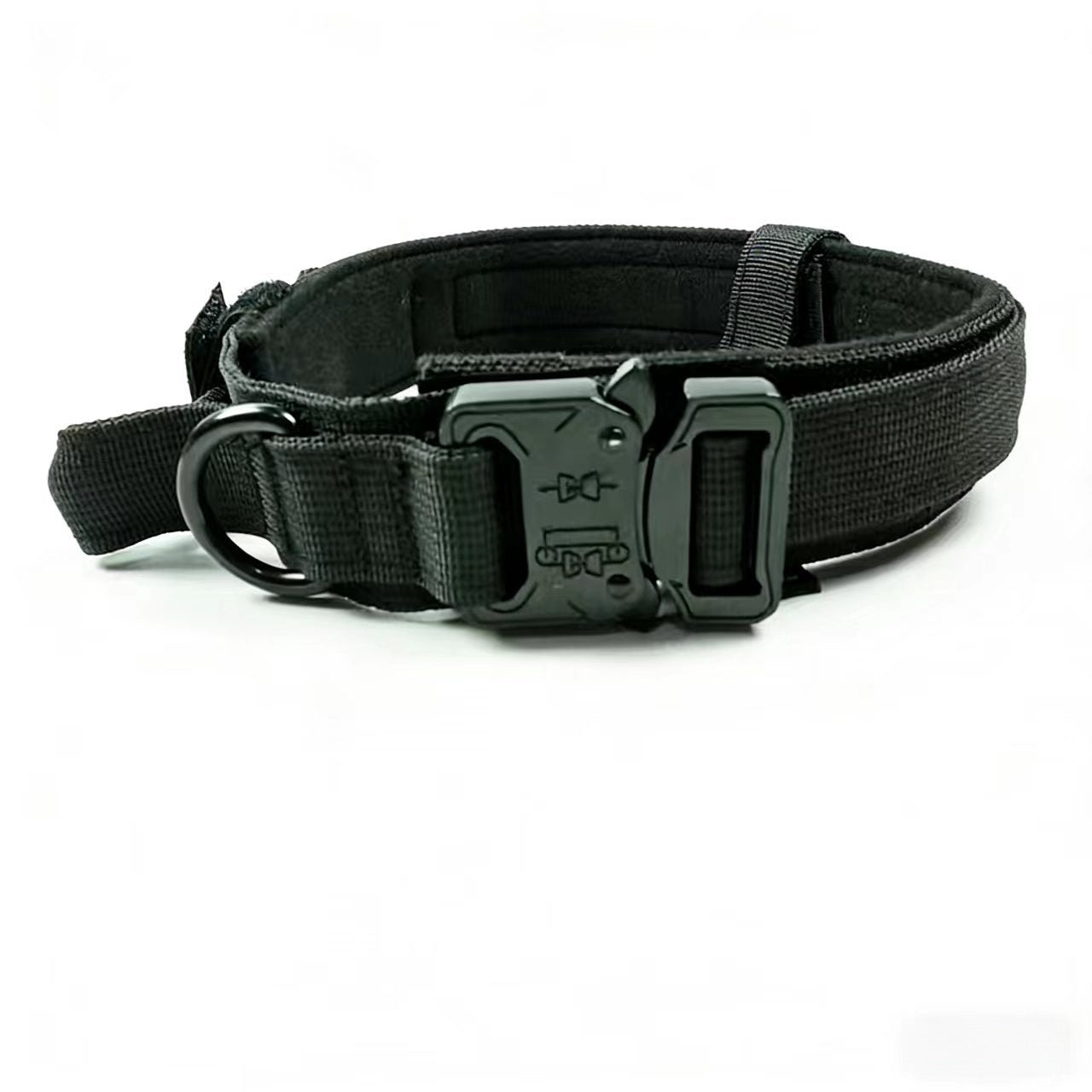 Tactical nylon dog training collar with control handle, product image 13