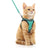 Escape-proof reflective harness and lead set, ideal for everyday use