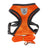 Adjustable reflective vest harness for dogs and cats in black, view 37