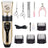 Low Vibration Dog Hair Clippers with Adjustable Comb Lengths