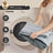 Washable dog crate mat in grey, detail photo 2