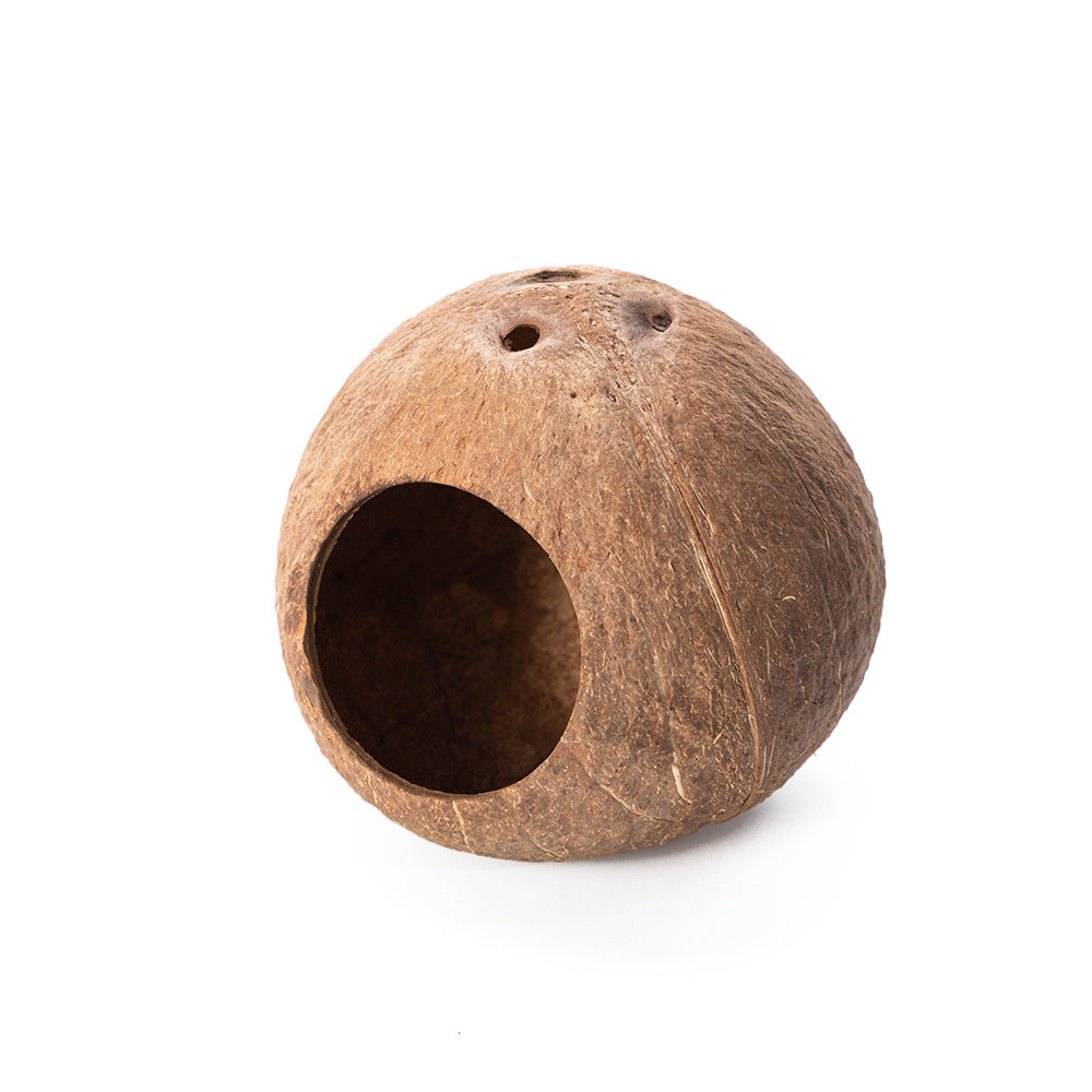 Natural coconut shell reptile hide, additional product photo