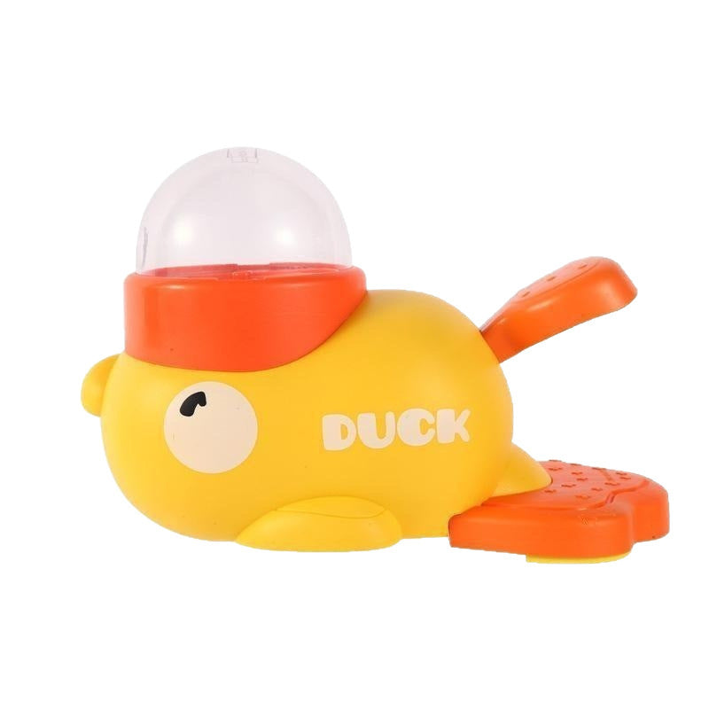 Interactive Yellow Duck Treat Dispensing Toy for Cats and Dogs to Reward Play