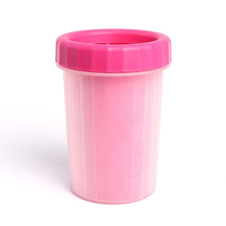 Compact Paw Washing Cup for Cats and Dogs, No Manual Wiping