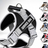 Reflective breathable mesh dog harness in 13 colour options