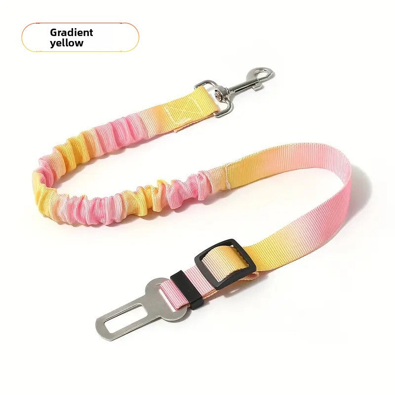Retractable dog car seat belt lead with buckle clip, product image 7