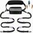 Hands-free dog running lead with waist belt and bungee, ideal for everyday use