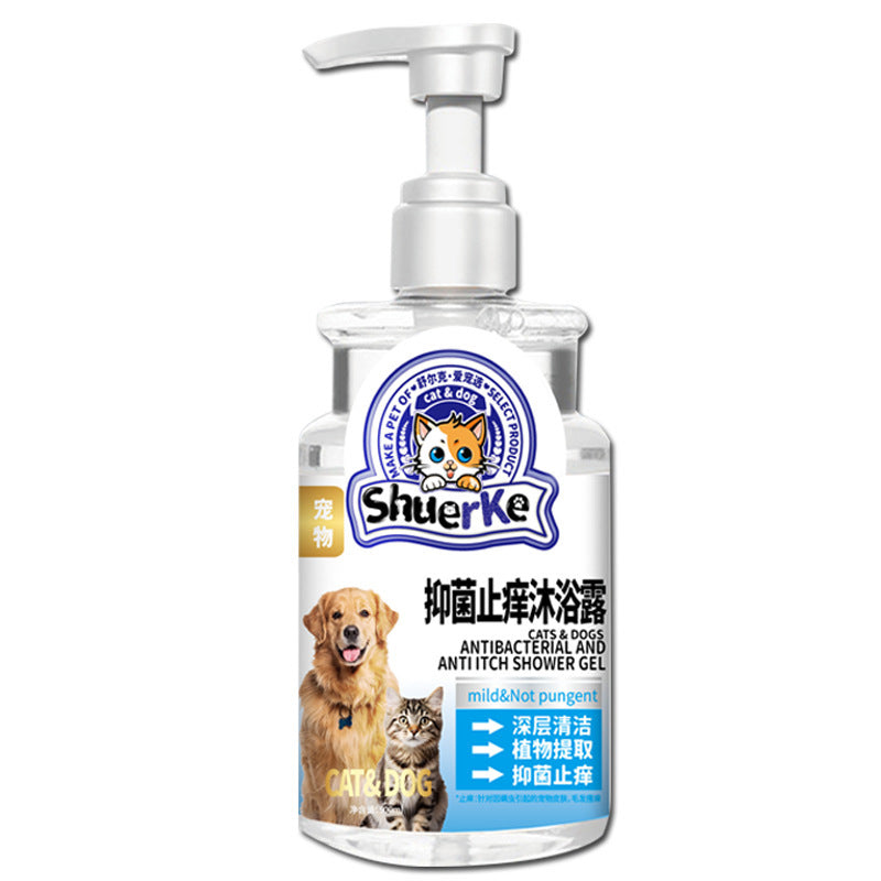 Pet Shampoo and Conditioner Gel for Itch Relief and Smooth Coats