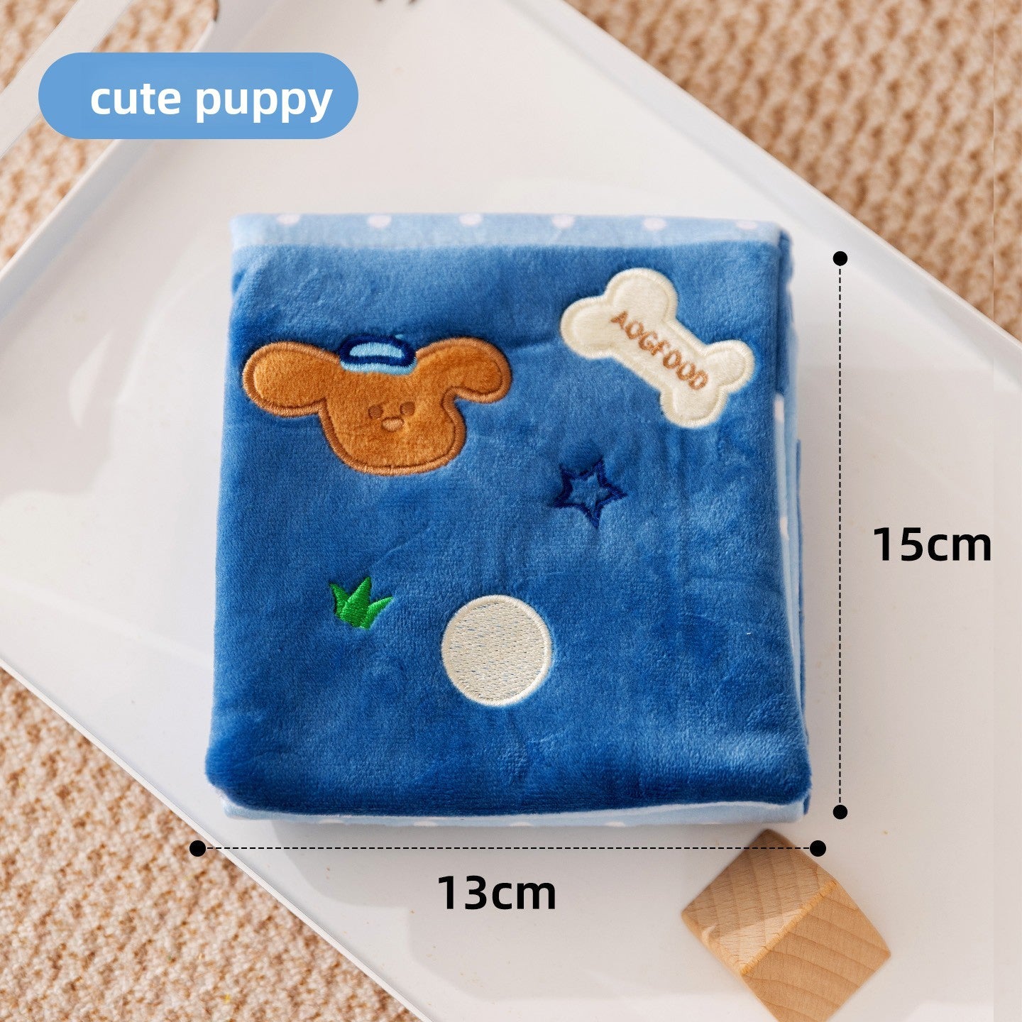 Checkered bottle design soft snuffle toy for small dogs and cats - photo 9