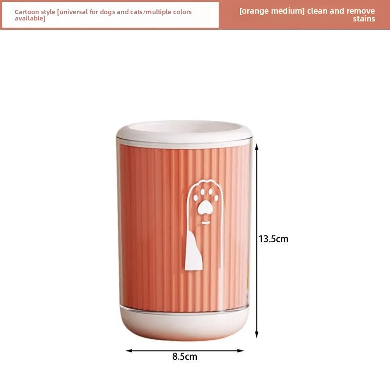 Manual Silicone Dog Paw Washer Cup for Muddy Paws, Three Sizes