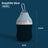 Portable silicone pet water bottle with built-in bowl, in a home setting