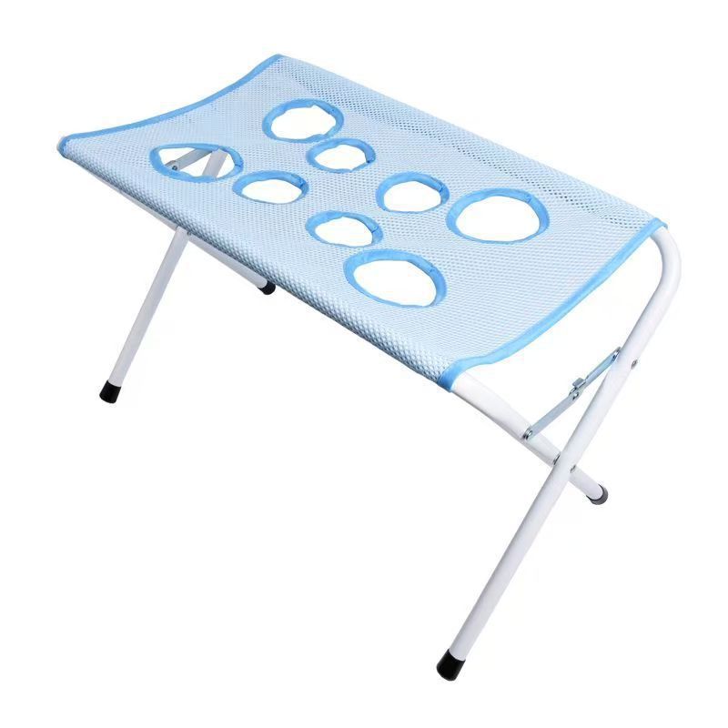 Detachable pet grooming and bathing stand in Blue Stand
