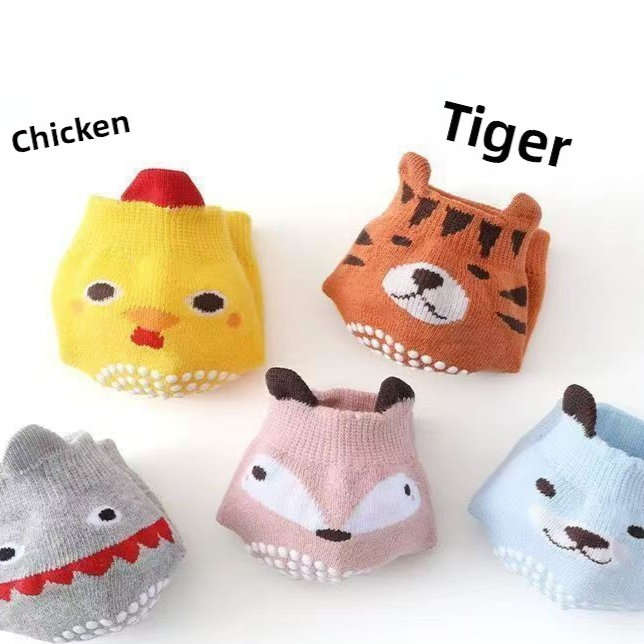 Pair of cotton dog elbow and knee sleeves with shark print, product image 8