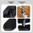 Adjustable waterproof dog shoes, available in 2 colours, sizes Extra Small to 2XL, image 4