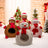 Enclosed Christmas snowman shaped pet bed, product image 1