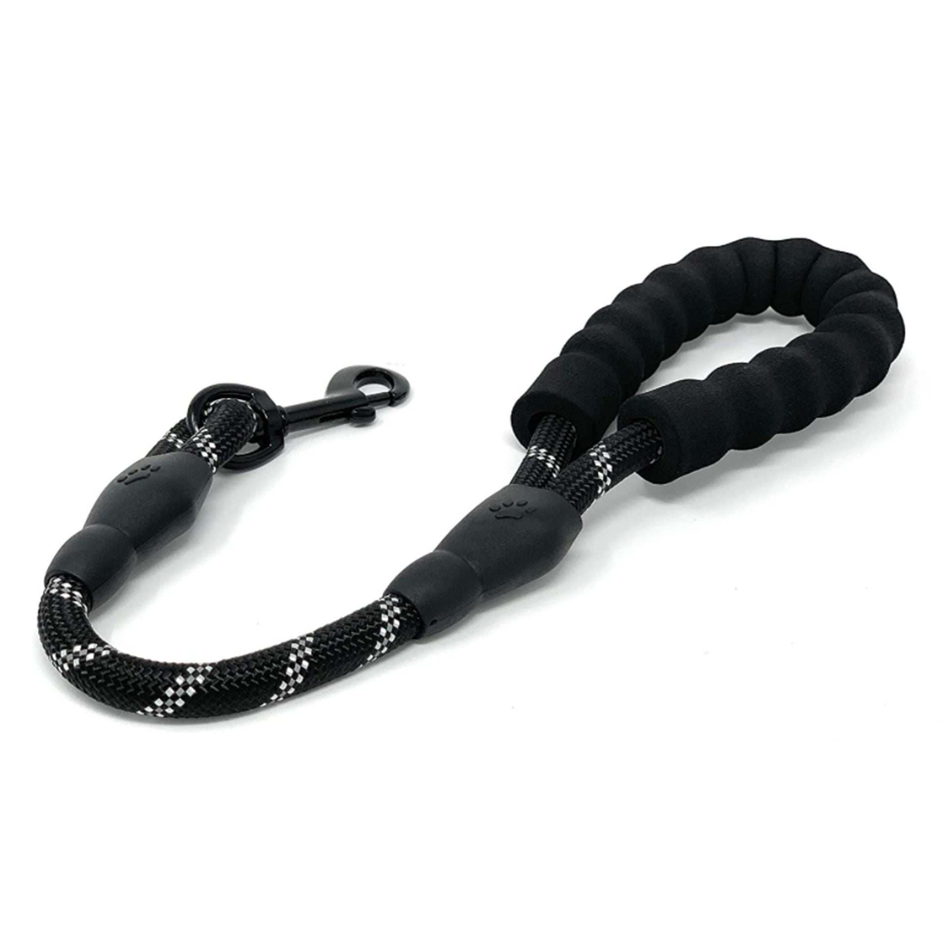 Short reflective traffic lead for dogs in 6 colour options