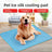 Summer cooling pet mat with cool-touch fabric for dogs and cats