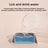 Floating Splash-Proof Anti-Tip Pet Water Bowl for Dogs and Cats in ABS