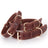Cowhide leather dog collar with copper hook buckle, product image 1