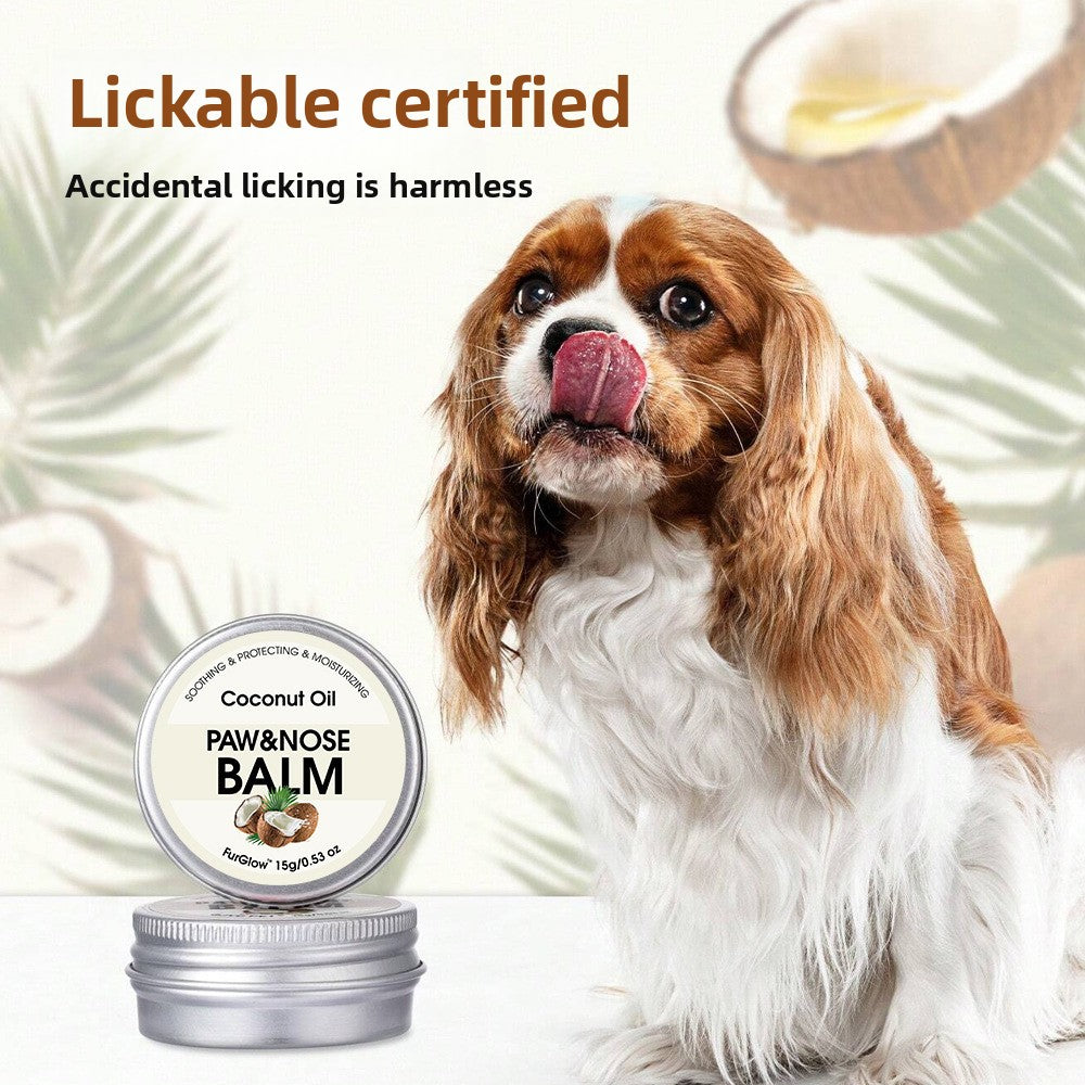 2-in-1 Dog Paw and Nose Balm, Moisturising Cream for Dry Paws