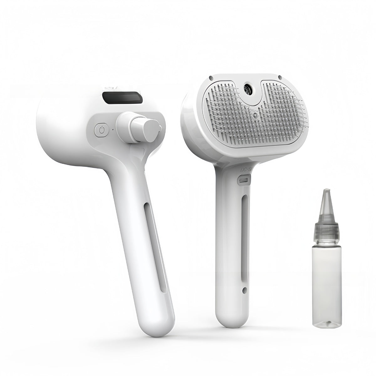 Motorised Pet Grooming Comb with Spray Reservoir, Auto Combing